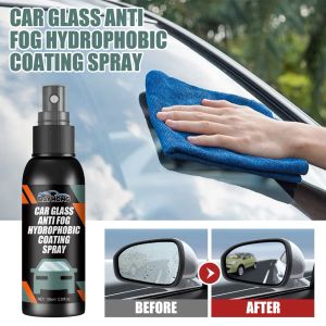 Eauteuse répulsive Spray anti-pluie Revêtement pour le verre de voiture en verre hydrophobe