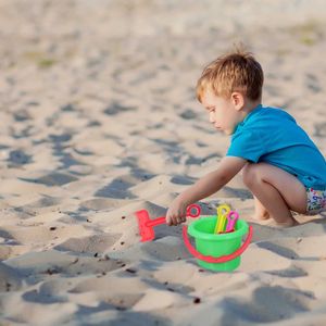 Water Sand Play Fun 24pcs Mini Bucket Toy Funny Kid Creative Children 240403