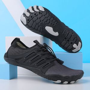 Waterschoenen aqua schoenen trekking waden schoenen mannen sneakers niet-slip hardloopschoenen snel droge buitspullen voor leerwandelen