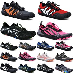 Zapatos de agua Playa surf azul rosa púrpura Mujer hombre zapatos Natación Buceo Al aire libre Descalzo Secado rápido tamaño eur 36-45