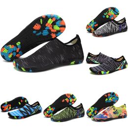 Wasserschuhe Damen Herren Schuhe rutschfest Gelb Lila Strand Schwimmen Dunkel Tiefblau Tauchen Outdoor Barfuß Schnelltrocknend Größe EUR 36-45