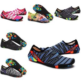 Zapatos de agua Mujer hombre zapatos Playa negro antideslizante verde rosa rojo gris Natación Buceo Al aire libre Descalzo Secado rápido tamaño eur 36-45