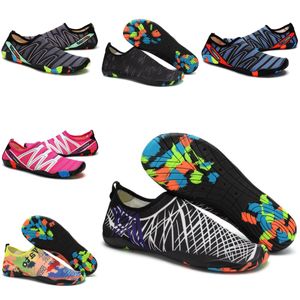 Zapatos acuáticos para mujer y hombre, zapatos antideslizantes para surf en la playa, verde, rojo, gris, natación, buceo, exterior, descalzo, secado rápido, talla eur 36-45