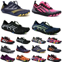 Zapatos de agua para mujer y hombre, zapatos para nadar en el mar, buceo, surf, playa, respirar, naranja, amarillo, blanco, rosa, rojo, secado rápido para exteriores, talla eur 36-45