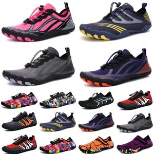 Chaussures d'eau femmes hommes chaussures mer natation plongée gris jaune rouge rose plage extérieur pieds nus séchage rapide taille eur 36-45