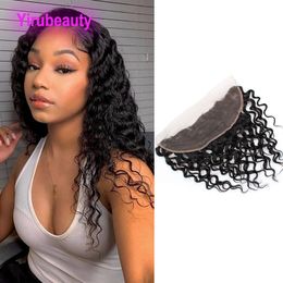 Water Wave 13X4 Kant Frontale Braziliaanse Maagd Haar Pre Geplukt Krullend 100% Human Hair Producten 10-24 inch