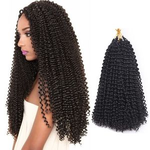 Trenzgo de crochet de olas de agua cabello rizado Freetress cabello sintético Kinky Kinky Grande