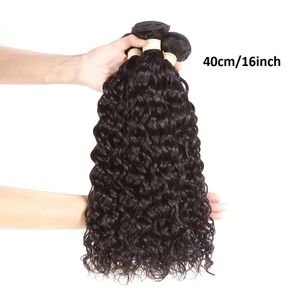 Cheveux ondulés 100% armure de cheveux humains bouclés paquets de cheveux Remy 22 24 26 cheveux brésiliens armure paquets couleur naturelle 10A 3 paquets