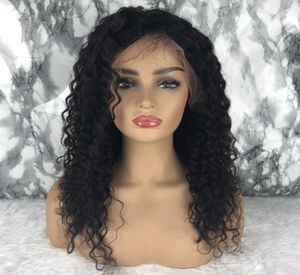 Water Wave Pruik Braziliaanse Remy Lace Front Menselijk Haar Pruiken Voor Vrouwen Gebleekte Knopen Pre Geplukt Lace Front Pruik 13x46085645