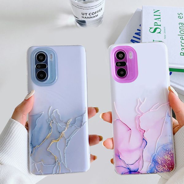 Étuis de peinture aquarelle pour Xiaomi Note 10 10S 9S Pro K40 Poco X3 Pro NFC M3, couverture souple transparente