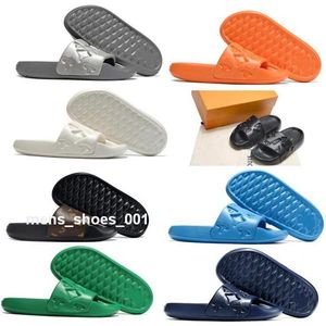 Waterfront Mule Diseñador de lujo Sluper Slipper Foam Slide Slide Mens Womens Summer Rubber Pool Plataforma de casa suave Vintage 2024 Tamaño de sándalo 35 - 45