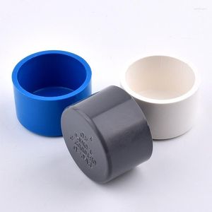 Watering Equipments 1-5pcs 20/25/32/40/50/50/63/75/90/110 mm PVC eindkap voor tuinirrigatiepijp Aquarium fittingen