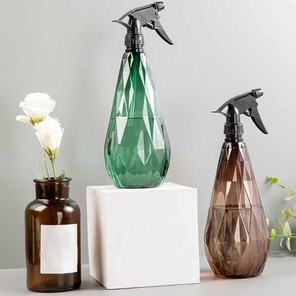 Équipements d'arrosage Bouteille de pulvérisation en plastique de 1000 ml pour la maison Plantes de jardinage Cheveux Soins personnels Pulvérisateur rechargeable avec mode de jet de brume