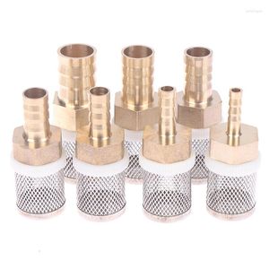 Wateringsapparatuur 1 st 1 mm-tot mm-13 mm Slang Filter Car Wash Garden Irrigatie Brass Stroeier Spuit Pomp Filtering Netto roestvrijstalen gaas