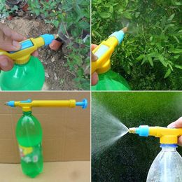 Watering Apparatuur 1Pc Trolley Pistool Mini Water Flessen Plastic Sproeikop Spuiten Tuin Bonsai Hoge Druk Gereedschap