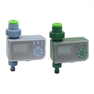 Watering Equipments 1Set Electronic Automatic LCD Display Water Timer met waterdichte dekhoed Home Garden Landbouw irrigatiecontroller