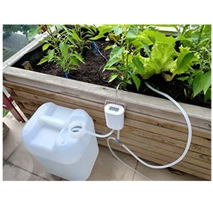 Watering Equipments 2/4/8 Head Irrigation Device Automatic Watering Pump Controller Flowers Plants Home Sprinkler Drip Pump Timer System Garden Tool 230601