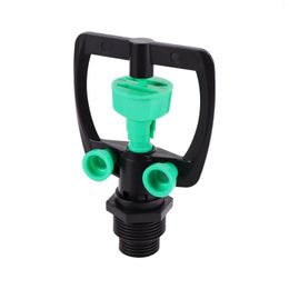 Watering Apparatuur 2 Stuks 1/2 "Tot 3/4" Buitendraad Impact Sprinkler Met Vervanging Nozzle Tuin Gazon Bloem 360 graden