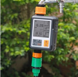 Wateringsapparatuur 3/4 '' Automatische waterirrigatie Timer Langsprinklercontroller kraan Digitaal met LCD -scherm