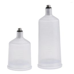 Wateringsapparatuur 36,8 ml 20,3 ml Air Gravity Feed Spray Paint Airbrush Cup Pot stelt u in staat om een ​​groter patroon af te maken zonder te hebben