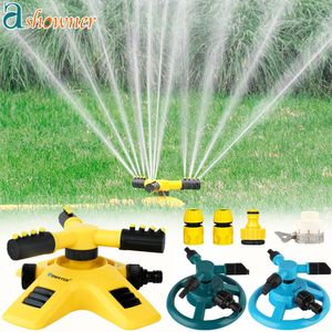 Watering Apparatuur 360 Graden Automatische Roterende Tuin Gazon Water Sprinklers Systeem Quick Nozzle Yard Irrigatie Levert 230721