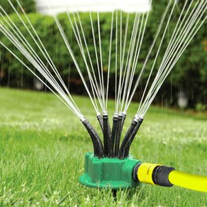 Watering Equipments 360 graden tuin sprinkler multi-head verstelbare sprinklers automatisch systeem voor gazonwerf