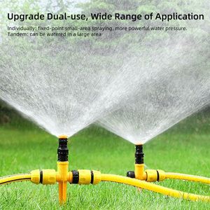 Watering Apparatuur 360 ° Tuin Sprinkler Rotatie Irrigatiesysteem Automatische Landbouw Gazon Boerderij Kas Sproeikop Tool 230721