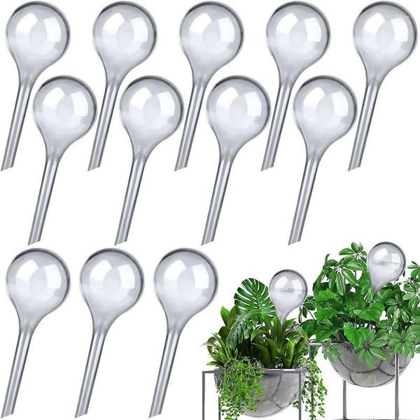 Équipements d'arrosage 3 pièces rondes automatiques plantes bulbes auto globes boules en plastique jardin eau goutte à goutte dispositif d'irrigation