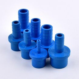 Watering Equipments 5-20PCS 20 mm 25 mm tot 5/8/10/10/11/10/18/20 mm Blauwe PVC Slang Connector Tuin Irrigatie Fittingen Hard Tube Plastic Pagode