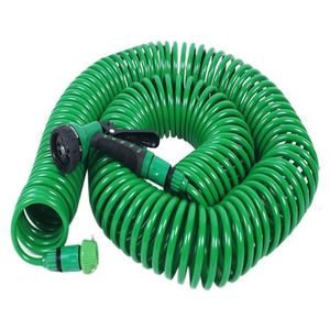 Wateringsapparatuur 7,5 m/15 m/30 m Intrekbare spoel Tuin Slangpijp uitbreidbare haspelspuit Tapconnector voor irrigatiesysteem