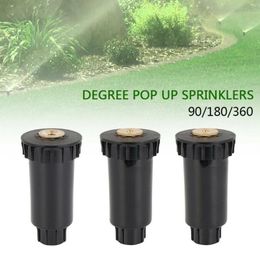 Watering Equipments 90-360 Degelijke automatische intrekbare sprinklers Verstelbare sproeier Lawn Sprinkler Hoofdtuin Nozzles