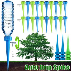 Équipements d'arrosage Auto réglable goutte à goutte Spike bouteille d'eau système d'irrigation auto goutteur dispositif automatique plante d'intérieur fleur serre jardin 231019