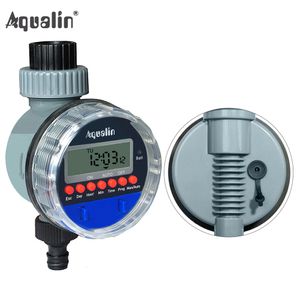 Équipements d'arrosage Automatique Électronique Balle Minuterie D'eau Maison Étanche Jardin Arrosage Minuterie Contrôleur D'irrigation avec Écran LCD 230710