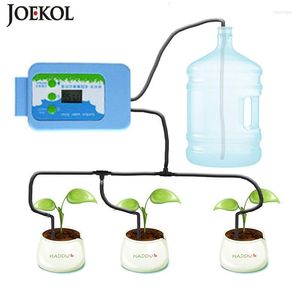 Watering Equipments Automatische Micro Home DRIP Irrigation Pump Kit System Sprinkler met slimme controller voor Garden Pot Plant binnengebruik