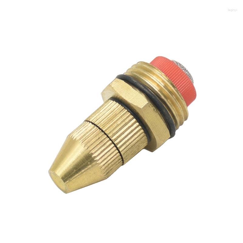 Watering Equipments Brass 1/2" Male Sprayers Fog Nozzle Adjustable Water Spray Gardening Irrigation Sprinklers With Filter 1 Pc