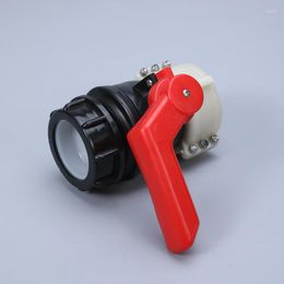 Bevattningsutrustning DN40 Kulventilkopplingsbyte Märke IBC Plastic Ton Fat Switch Tillbehör för 1000L vattentank Hög kvalitet