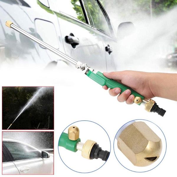 Équipements d'arrosage jardin haute pression puissance pistolet à eau Jet pulvérisateur voiture laveuse outil de nettoyage