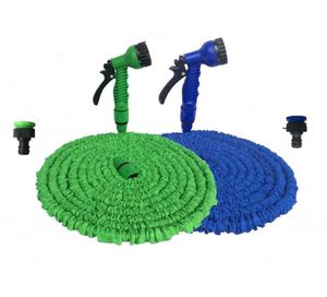 Watering Equipment Garden Slang Uitbreidbaar Flexibel water EU Plastic slangen Pijp met spuitpistool tot Car Wash 25ft250ft9376152
