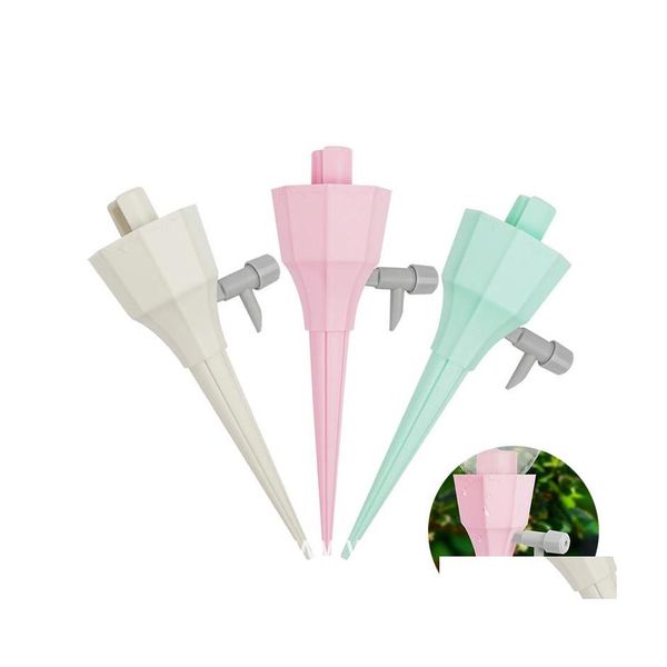 Équipements D'arrosage Jardin Matic Goutte À Goutte Cone Plante Auto Spikes Fleur Contrôle Réglable Vae Dripper Outils D'irrigation Paresseux Verser Dev Dhddn