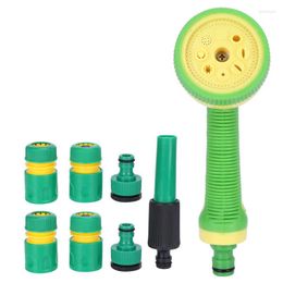 Watering Equipments Garden Water Sprayer Set met 8 sproeimodi Hogedruksproeier voor het wassen van auto -waskwaliteit duurzaam