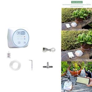 Équipements d'arrosage Jardin Dispositif de contrôle Wifi Système d'irrigation goutte à goutte automatique Set Home Smart Plant Timer