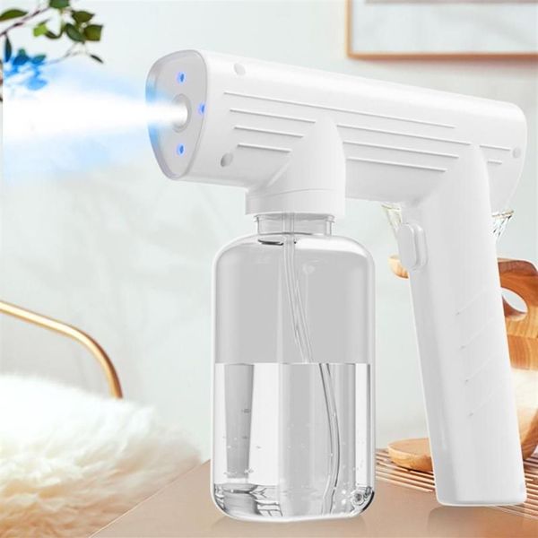 Équipements d'arrosage Pulvérisateur de désinfection sans fil électrique portable USB rechargeable Nano Atomiseur 250 ml Home Steam Spray295L