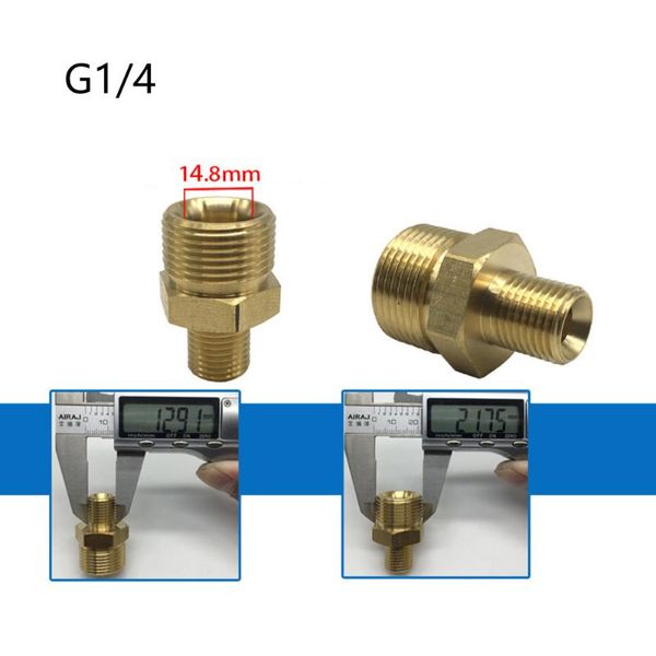 Equipos de riego, adaptador de alta presión, arandela, manguera hembra de 15mm, M22 1/4, piezas de herramientas eléctricas de jardín, adaptador de riego