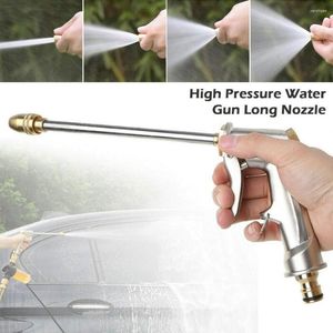 Besproeiingsapparatuur Hogedruk Power Waterpistool Auto Wasmachine Jet Metalen Tuinslang Wand Nozzle Sproeier Spray Reinigingsgereedschap