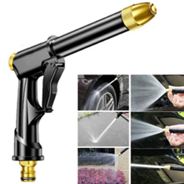 Équipements d'arrosage Pistolet à eau haute pression pour lavage de voiture Tuyau d'arrosage Buse d'arrosage Pichet en mousse Robinet Joint Connecteur rapide 231019