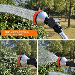 Équipements d'arrosage Tuyau Pulvérisateur Buse Jardin Mutifonctionnel Motive Haute Pression Lavage Tuyau D'eau Tube Véhicule Outil Drop Livrer Dhvj7