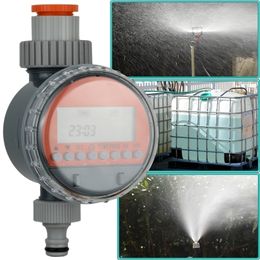 Équipements d'arrosage KESLA Ball Irrigation Minuterie Automatique LCD Contrôleur de réservoir d'eau électronique Irrigateur pour serre de jardin à la maison 220930