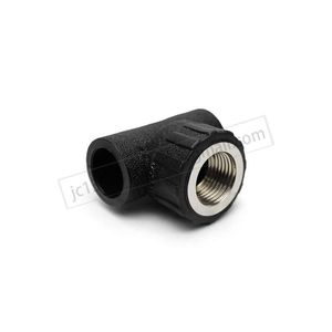 Équipements d'arrosage PE femelle Tee tuyau bague Fttings Union HDPE haute densité polyéthylèneTube raccord