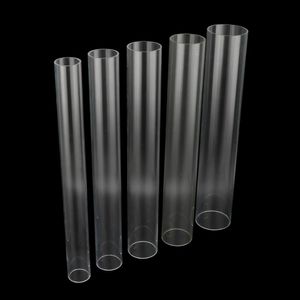 Watering apparatuur erwt deeltje water koeling transparante harde tubes 50cm od 50mm 60mm 70mm 75mm 90mm acryl pijp tuinirrigatie 2 stks