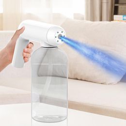 Equipos de riego, máquina nebulizadora desinfectante portátil, pulverizador recargable inalámbrico de mano para el hogar, dormitorio, jardín JS23